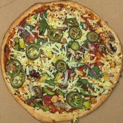 A fabulous pizza