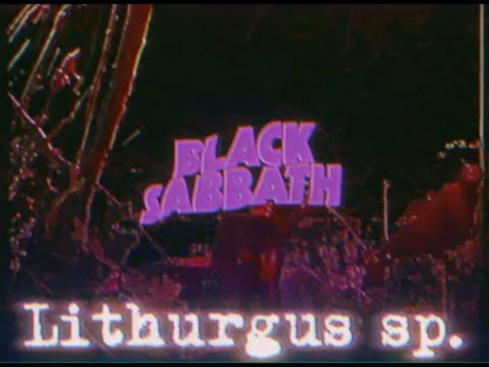 The song black sabbath from the album black sabbath from the band black sabbath - Lithurgus sp. MIX