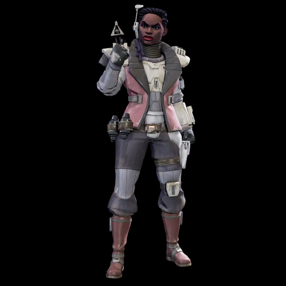 Imara Vex's Identity Assertion costume.