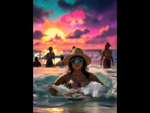 Tropical Heat Meets Island Vibes #summer #fantasy #fantasyart