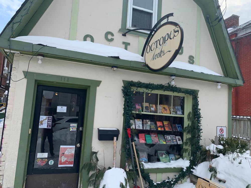 Storefront of Octopus Books
