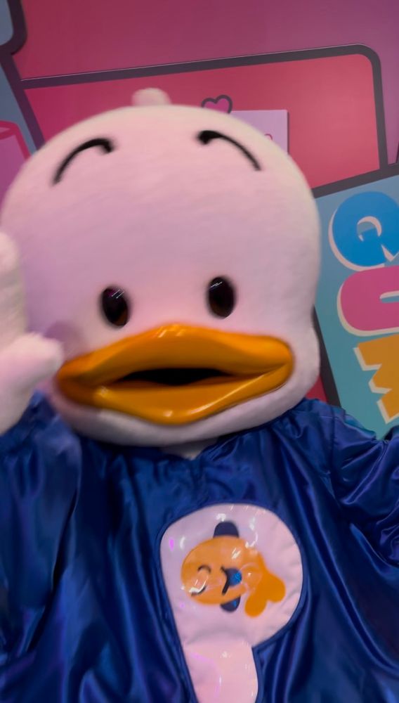 ピューロランドのキャラグリレジデンスにて　ペックルのライブキャラクター