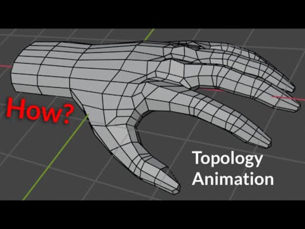 How to make awesome Topology Animation | Blender Secrets