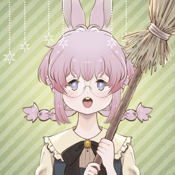 名前:いちご
ドジな見習い魔法使い
年齢:16歳
身長:158センチ
性別:男の娘
一人称:ボクだったりいちごだったり
性格:マイペース

見た目:桃色の髪にふわふわのワンピース
昔魔法を失敗したせいでウサミミが生えちゃって未だに取れず、もう本人は諦めている

男の子も女の子も好き
好き:甘いもの、動物、寝ること、食べること
嫌い:暴力 狭いとこ

魔法使い見習いだがほぼ魔法は使えない
使える魔法は箒を少し浮かすだけ。本人は乗れない

関係:1人に1人のいちご
R18行為などは不可

縁繋ぎの際は甘いお菓子をいちごにお渡してくださると喜びます