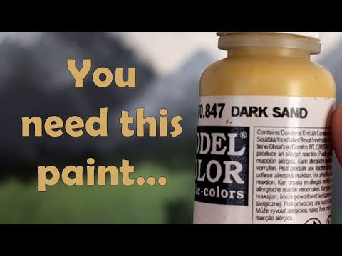 The Essential Paint for Warhammer Miniatures - Vallejo Dark Sand