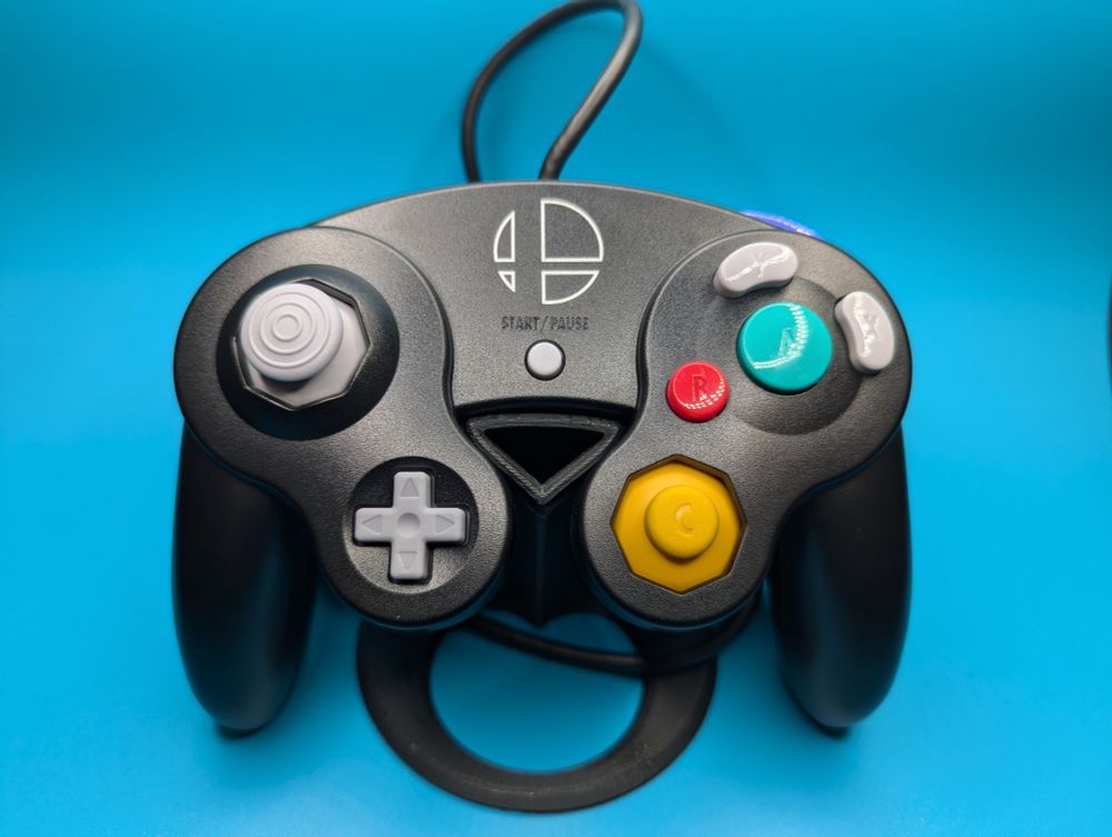 A brand new smash ultimate GameCube controller that's been converted into a Phob