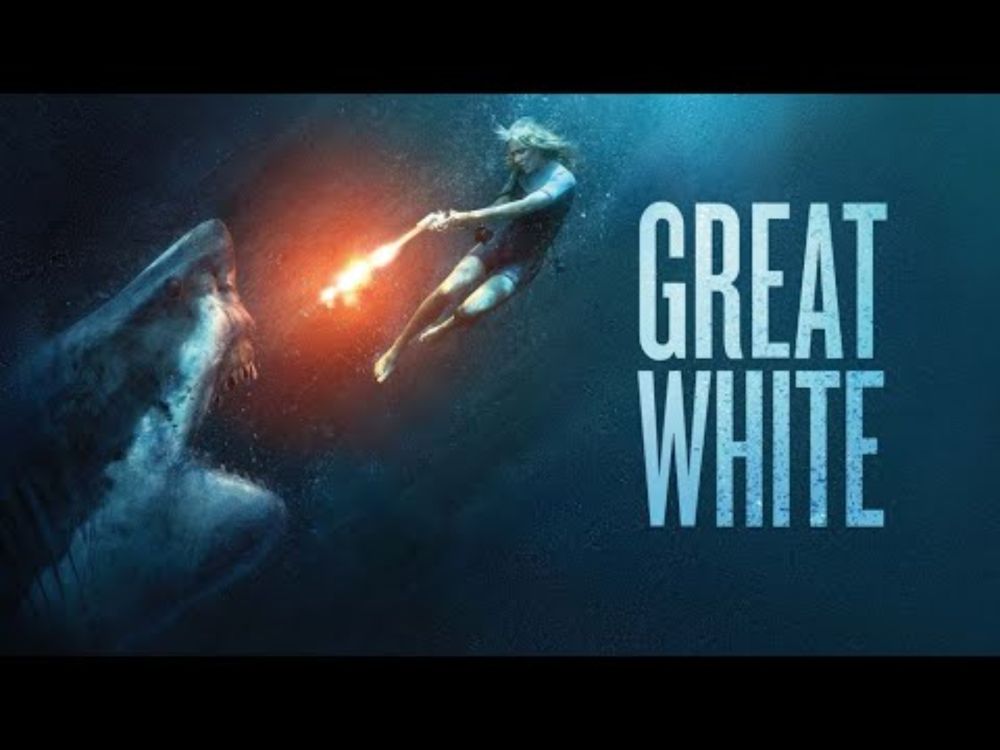 Shark  Fest : Great White (2021) : Katrina Bowden, Aaron Jakubenko, Kimie Tsukakoshi
