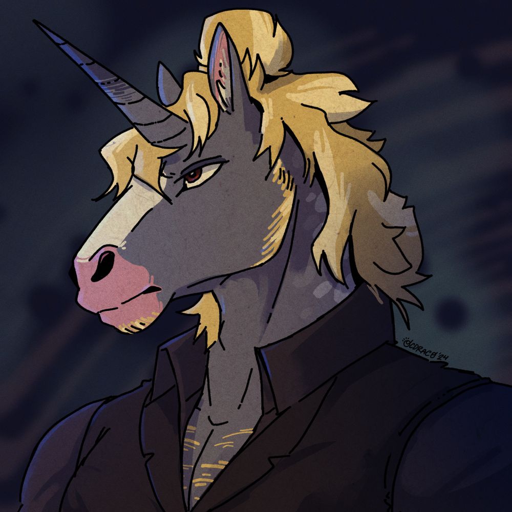 unicorn digital art