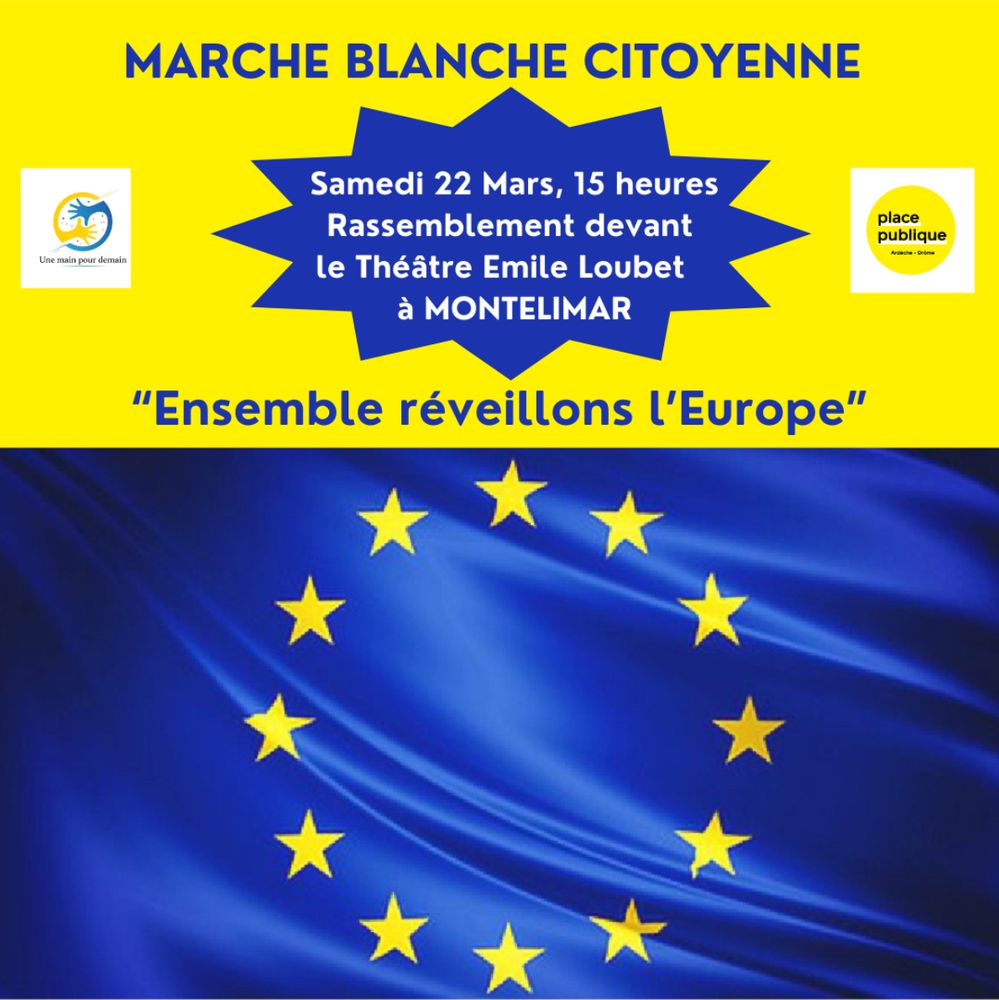 Appel à manifester à l’initiative du parti Place publique et de l’association franco-ukrainienne Une Main pour Demain.