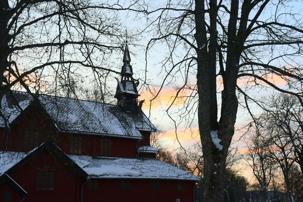 Chapel in Trondheim, Norway.