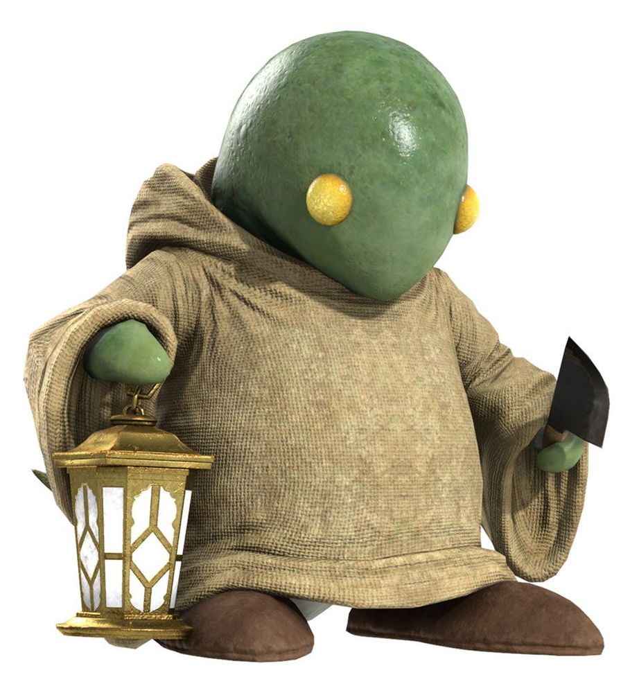 Screenshot of a Tonberry from Final Fantasy 7 (Remake)