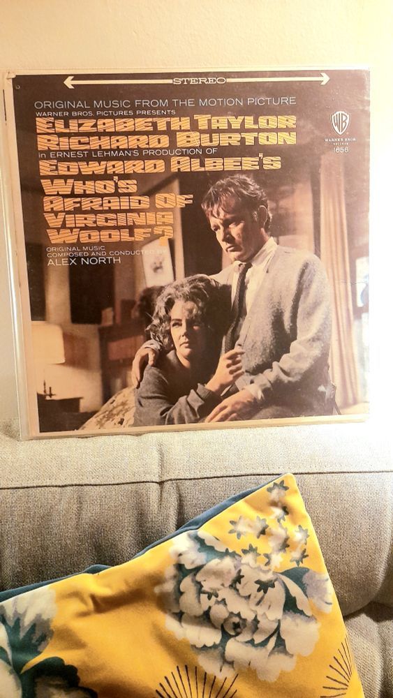 Pochette du Lp de la bo de "Qui a peur de Virginia Woolf ?"