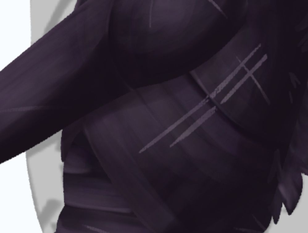 A closeup of the rendering on Hornet's side.