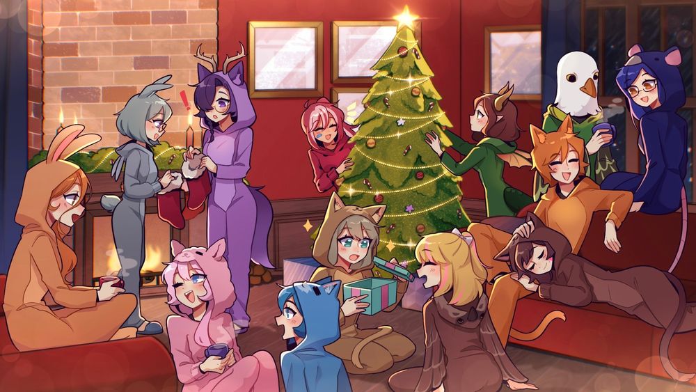 Promotional Image for Christmas stream.
Credit: https://x.com/leyalee2