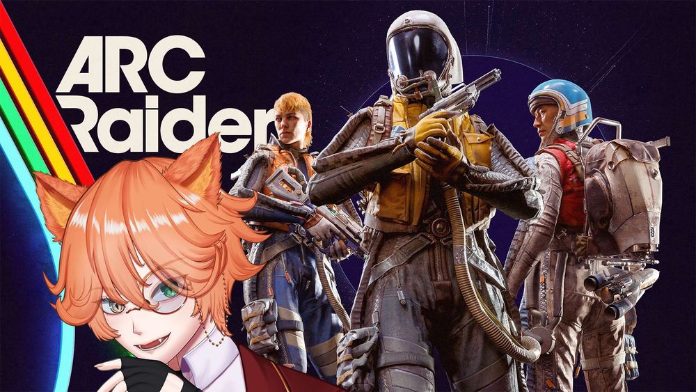 Promotional image for an ARC Raiders stream.
Art by @eleking7.bsky.social