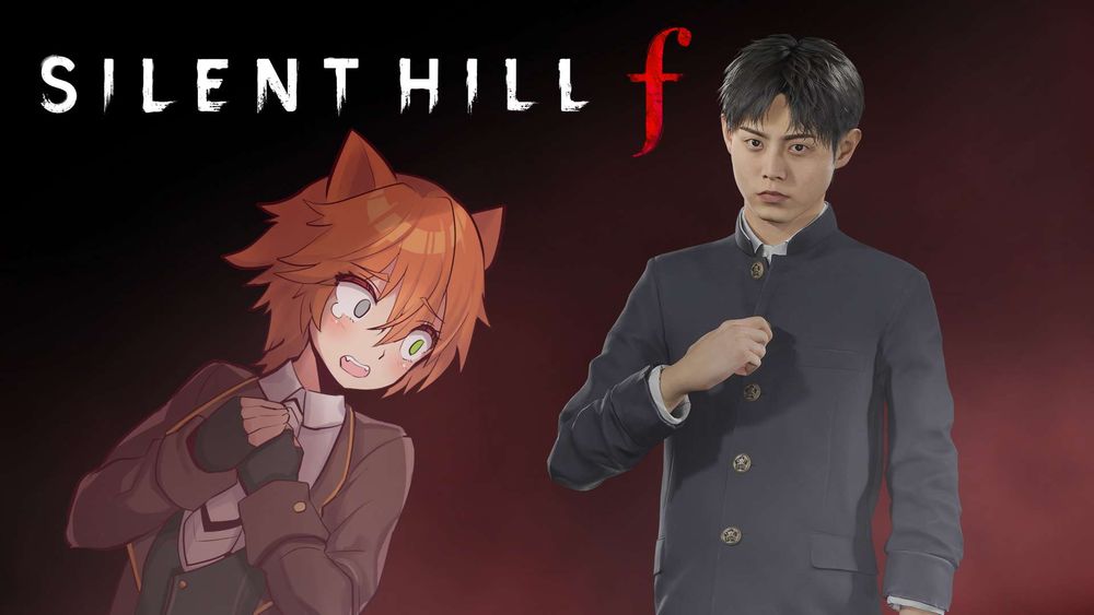 Promotional image for a Silent Hill ƒ stream.
Art by x.com/cougar1404