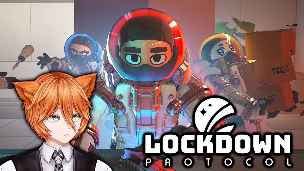 Promotional image for a Lockdown Protocol stream.