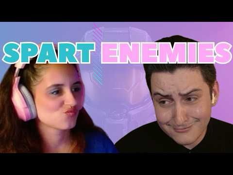 I'm Making Her Play Every Halo Campaign - Spartenemies #1