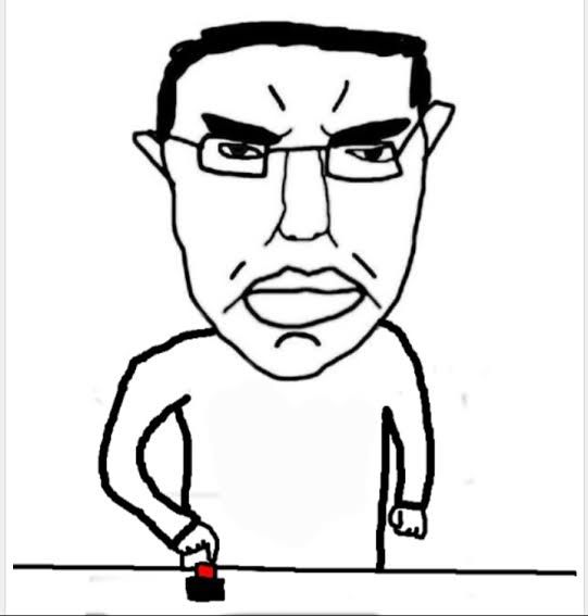 The template for the iconic Chudjak meme "The west has fallen. Billions must die."