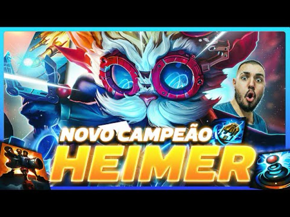 GAMEPLAY EXPLICATIVA COM HEIMERDINGER, O NOVO CAMPEÃO!! | League of Legends Wild Rift