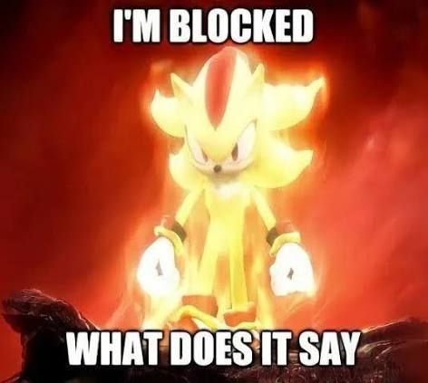 I'm blocked what does it say