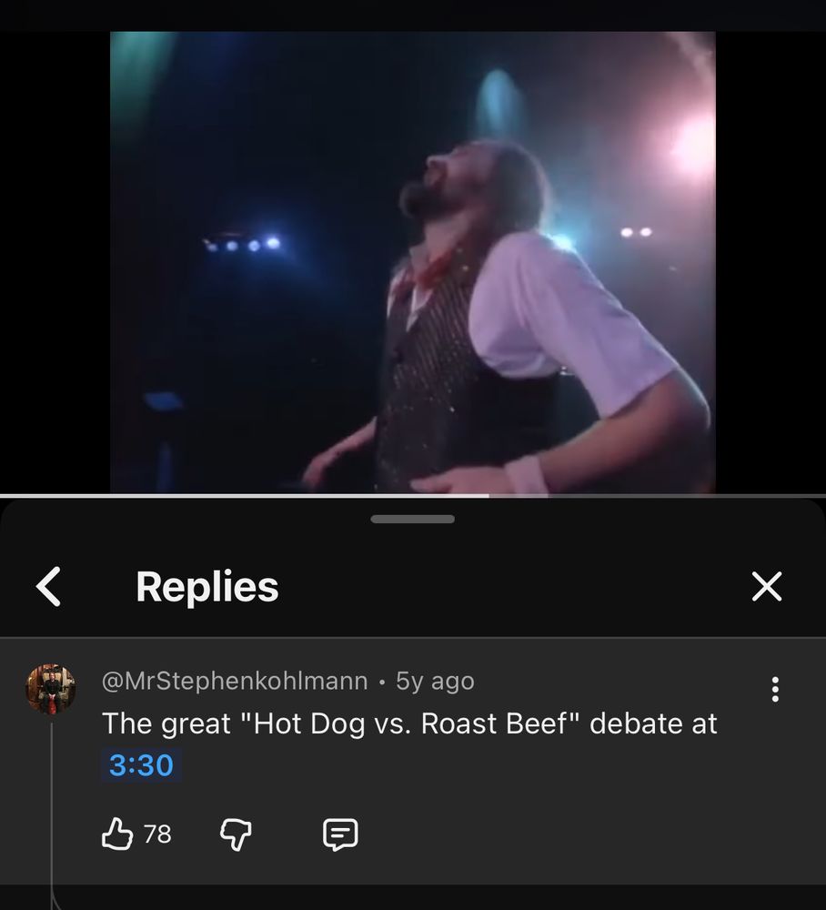 video from Mick Fleetwood’s ridiculous percussion vest solo feature on a Fleetwood Mac live video from the 90s