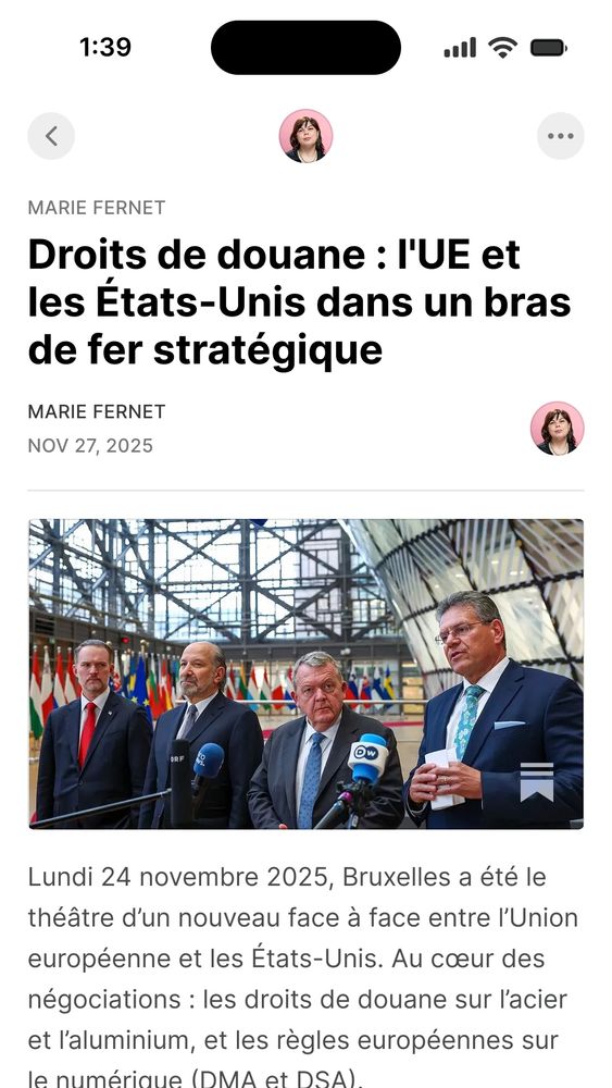 Droits de douane: l'UE et les Etats Unis dans un bras de fer stratégique