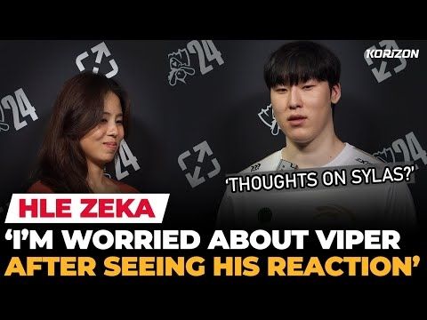 HLE Zeka "Now I support Gen.G and T1; bring the Worlds trophy home!" | Ashley Kang