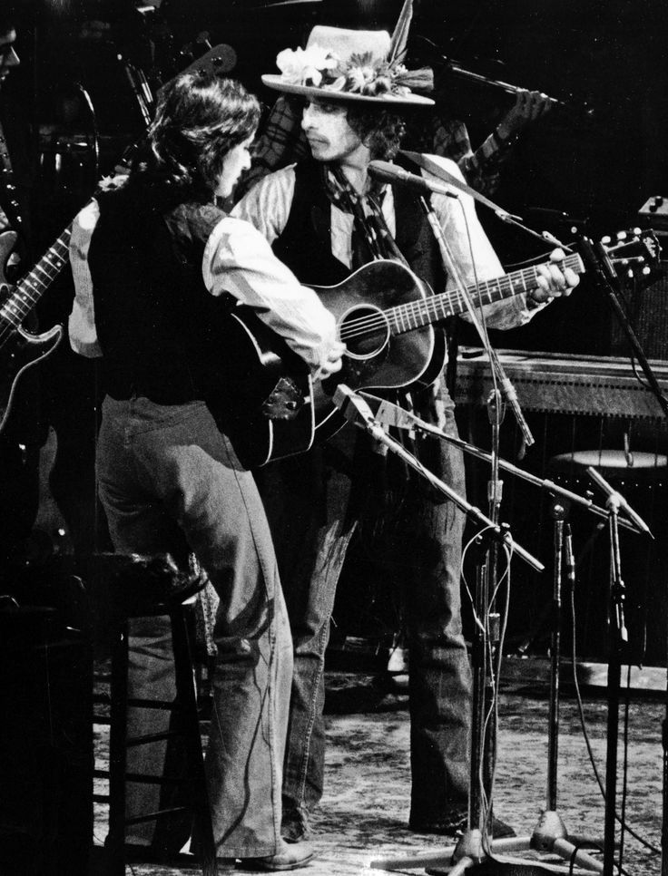 Joan Baez and Bob Dylan