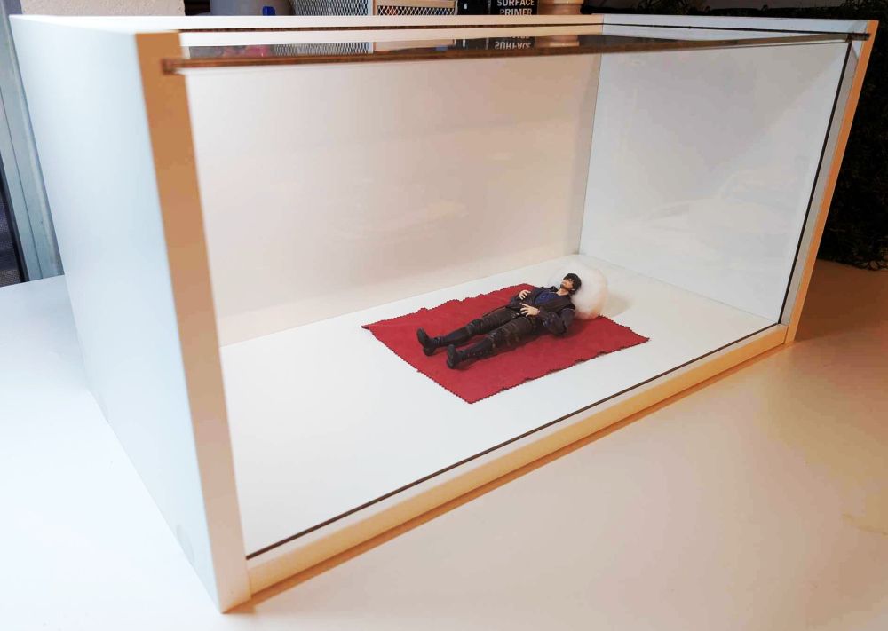 Barnabas FF16 in his new home.