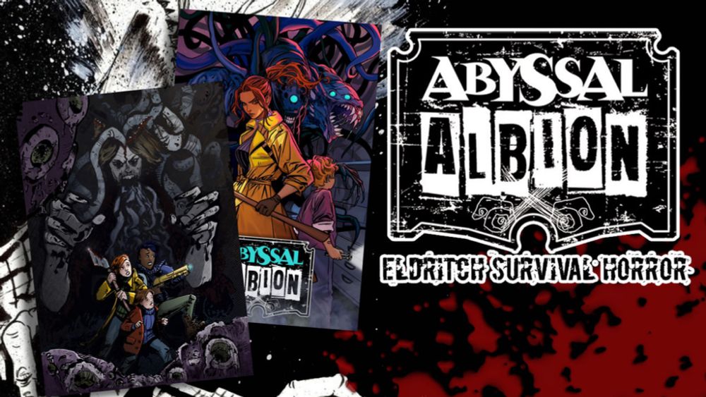 ABYSSAL ALBION #1-4 Apo'Cthulhu'lyptic Survival Horror Comic