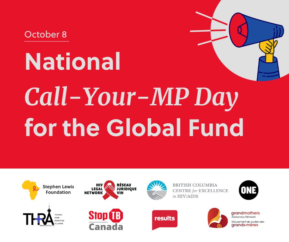 An image promoting the National Call-Your-MP Day campaign with the logos of partner organizations.