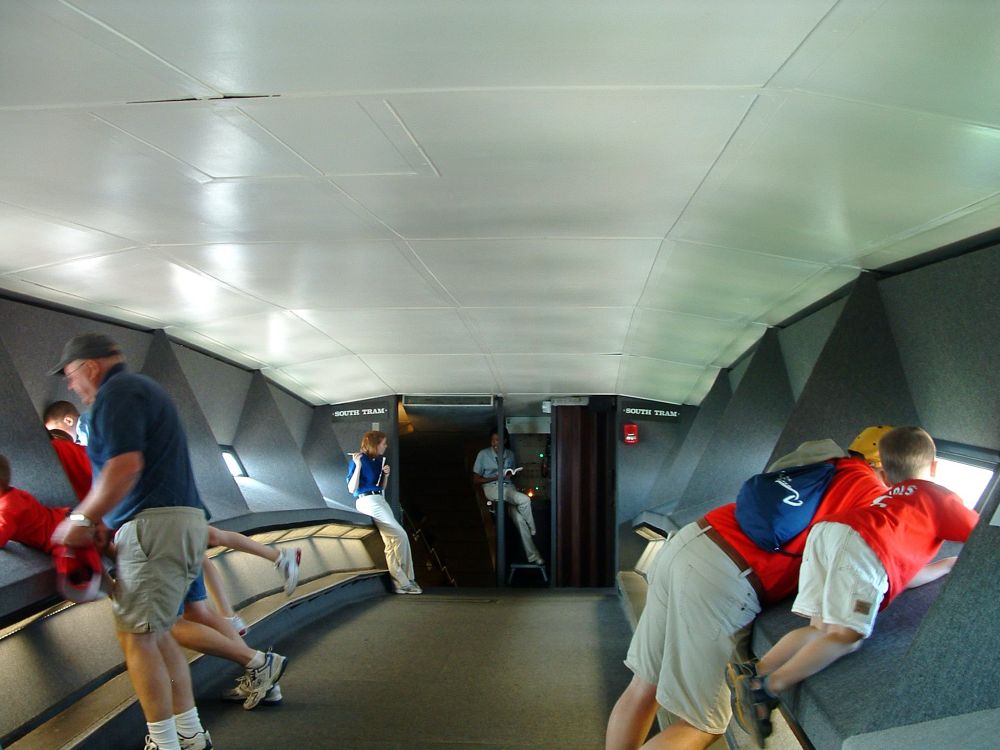 INSIDE the arch