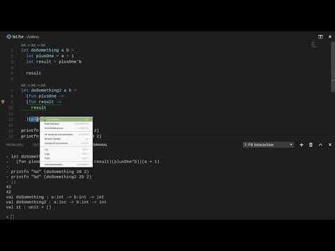 Let's Write "let" in F#