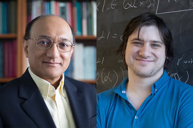 Sajeev John (L) and Jacob Tsimerman