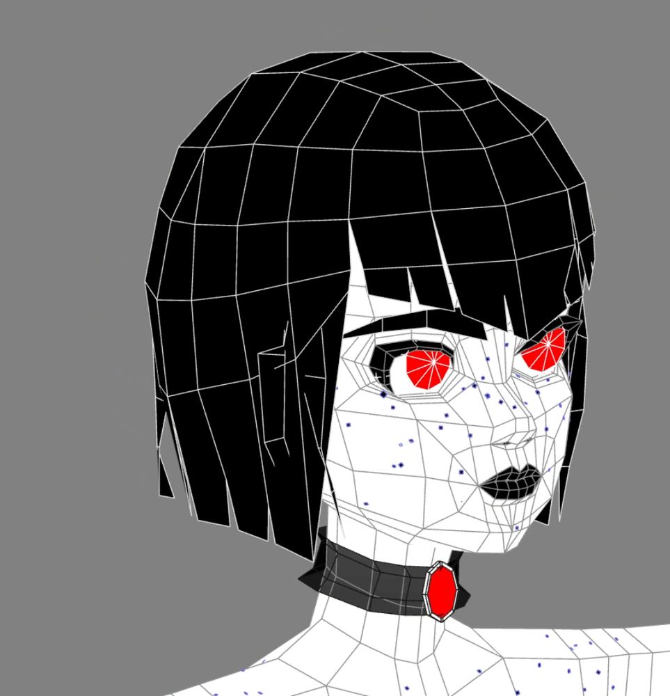 wires for face and hair