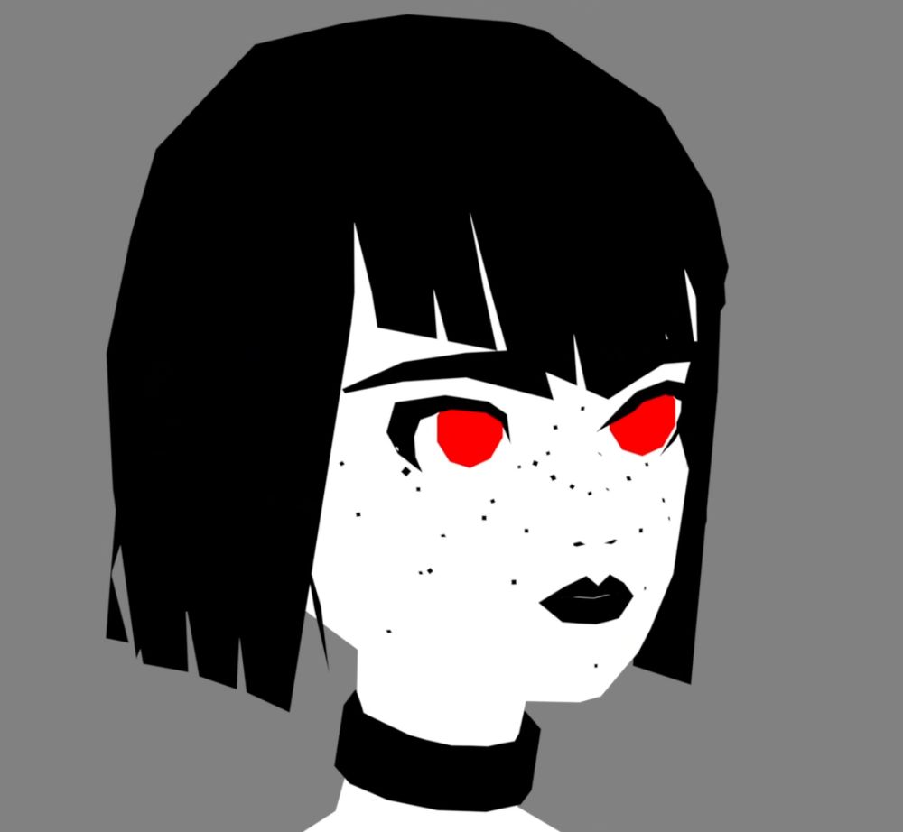 a brunette with a short bob hair style