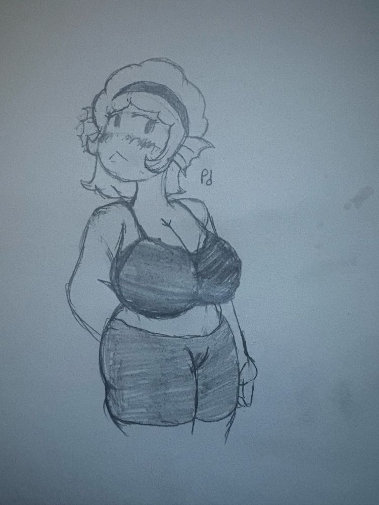 Fresca, shirtless, looks away from you, wonder why?

Also thicc 👁️ 