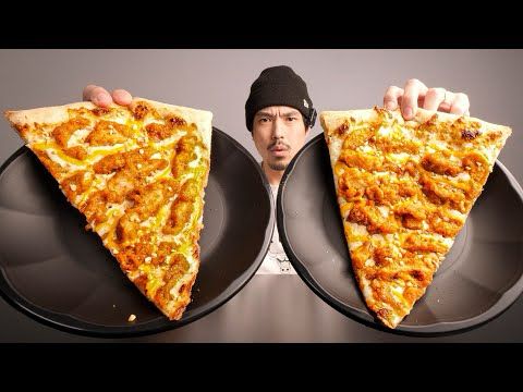 Korean Fried Chicken Pizza?!