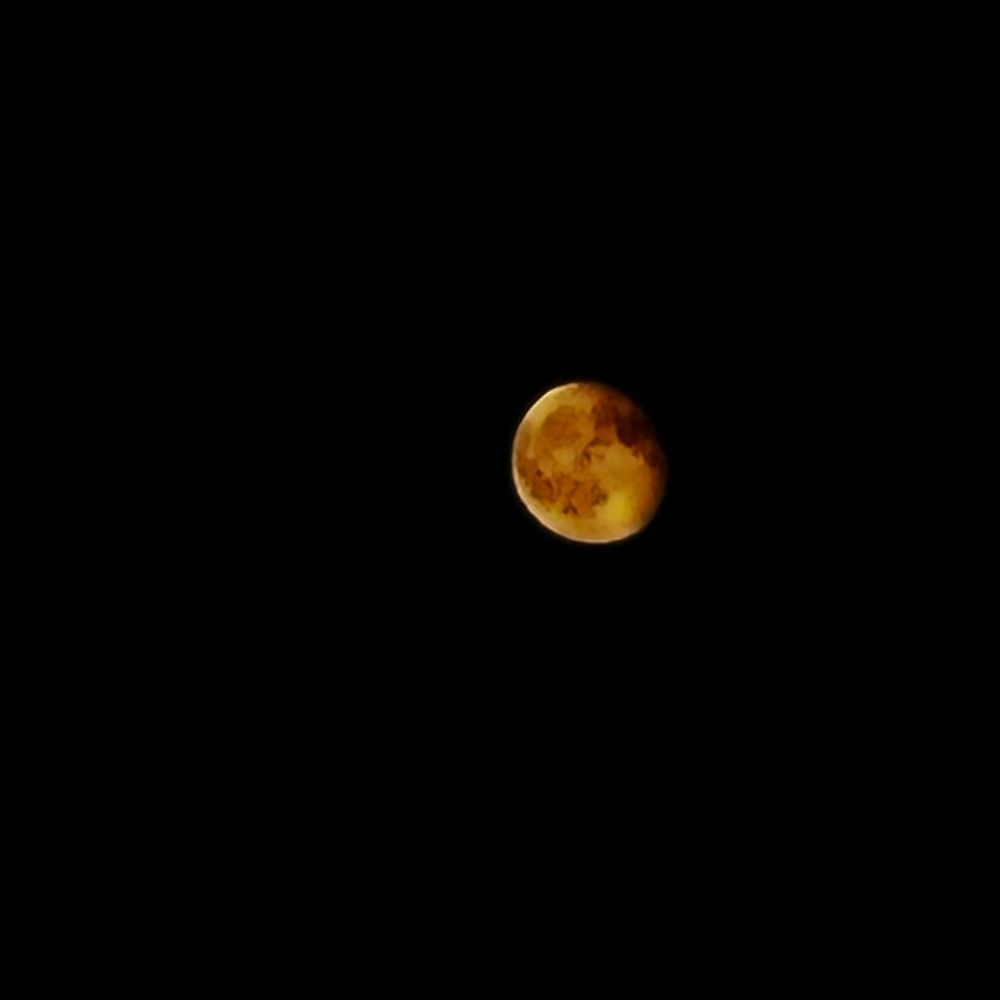 the full orange moon 