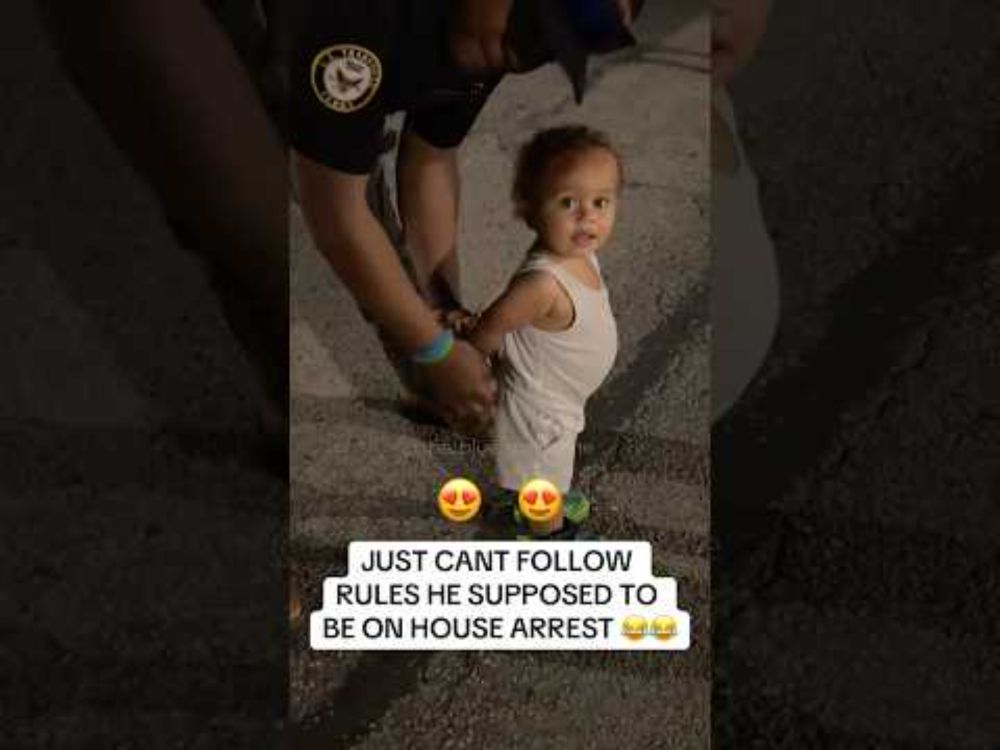 Officer made the cutest arrest ever 😍 (@officerevansjr42.2)