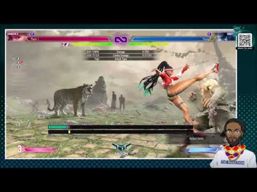 Kimberly Can Punishes vs Sagat Tiger Uppercut #BushinRyuTip SF6