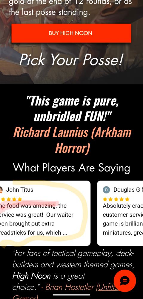 Screencap of High Noon Review 