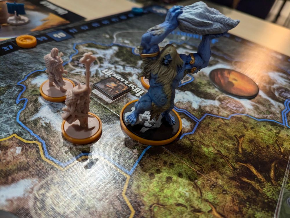 Frost Giant guarding a province for the Quest bonus.