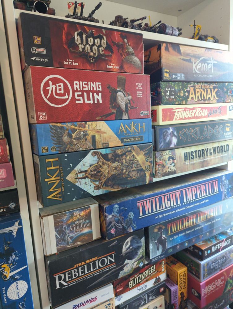 Eric Lange collection of board games