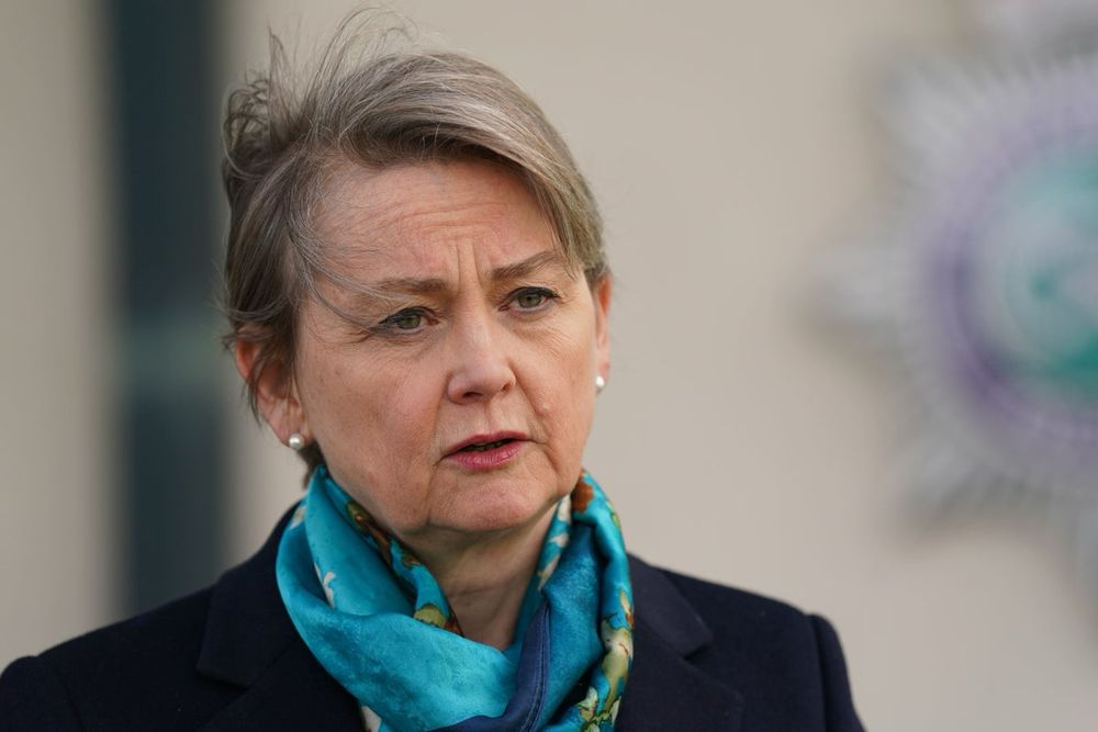 ‘I would say to people, this is not a non violent organisation,’ the home secretary warned ahead of a mass planned protest