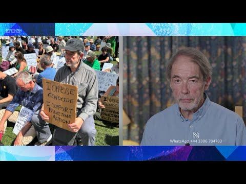 Jonathan Porritt Arrested for Supporting Palestine Action | BBC Newsnight | 11 August 2025