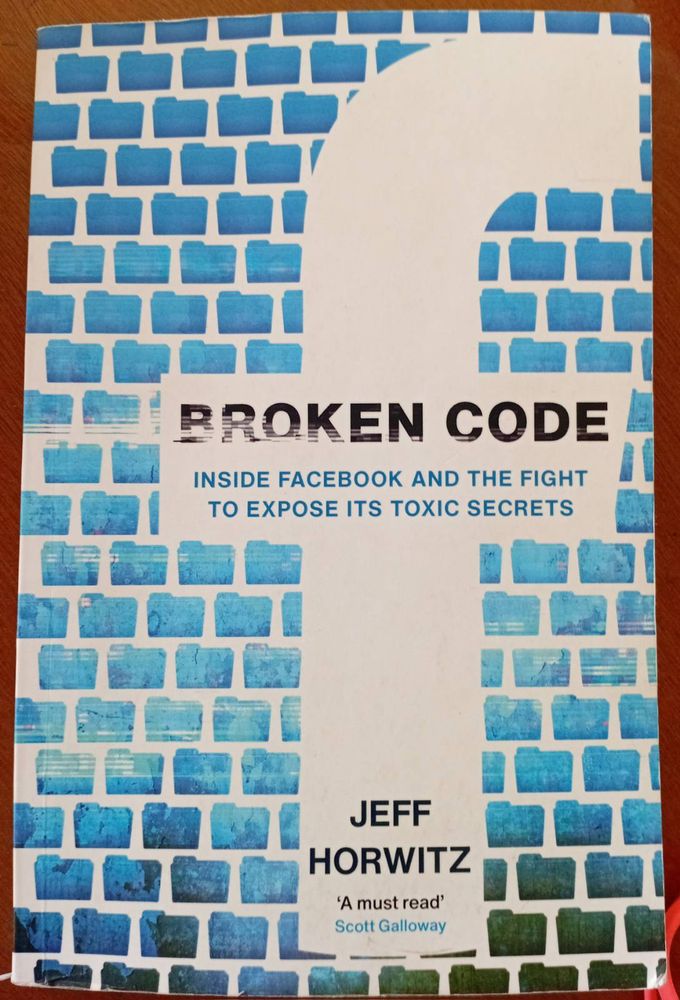 Cover of the book "Broken Code" by Jeff Horwitz