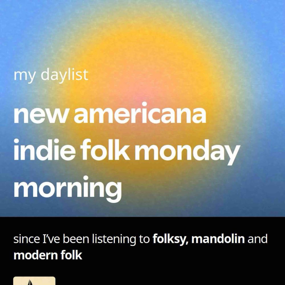 new americana indie folk monday morning