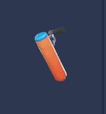 overwatch nerf collab weapon charm which is a little nerf bullet